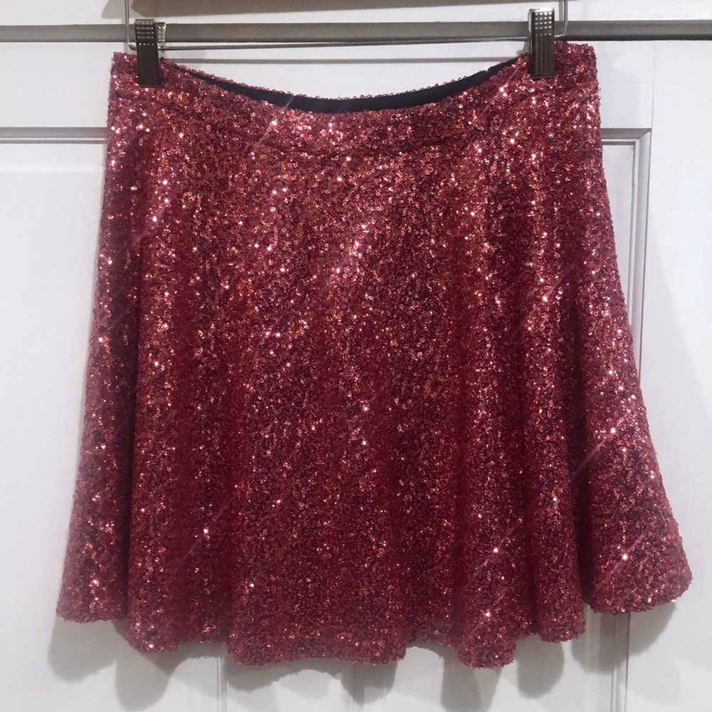 Zara Sequin Mini Skirt